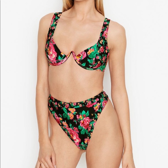 For Love And Lemons Other - SALE! ⭐️ New Set! For Love and Lemons Rosewater high waist bottom underwire top